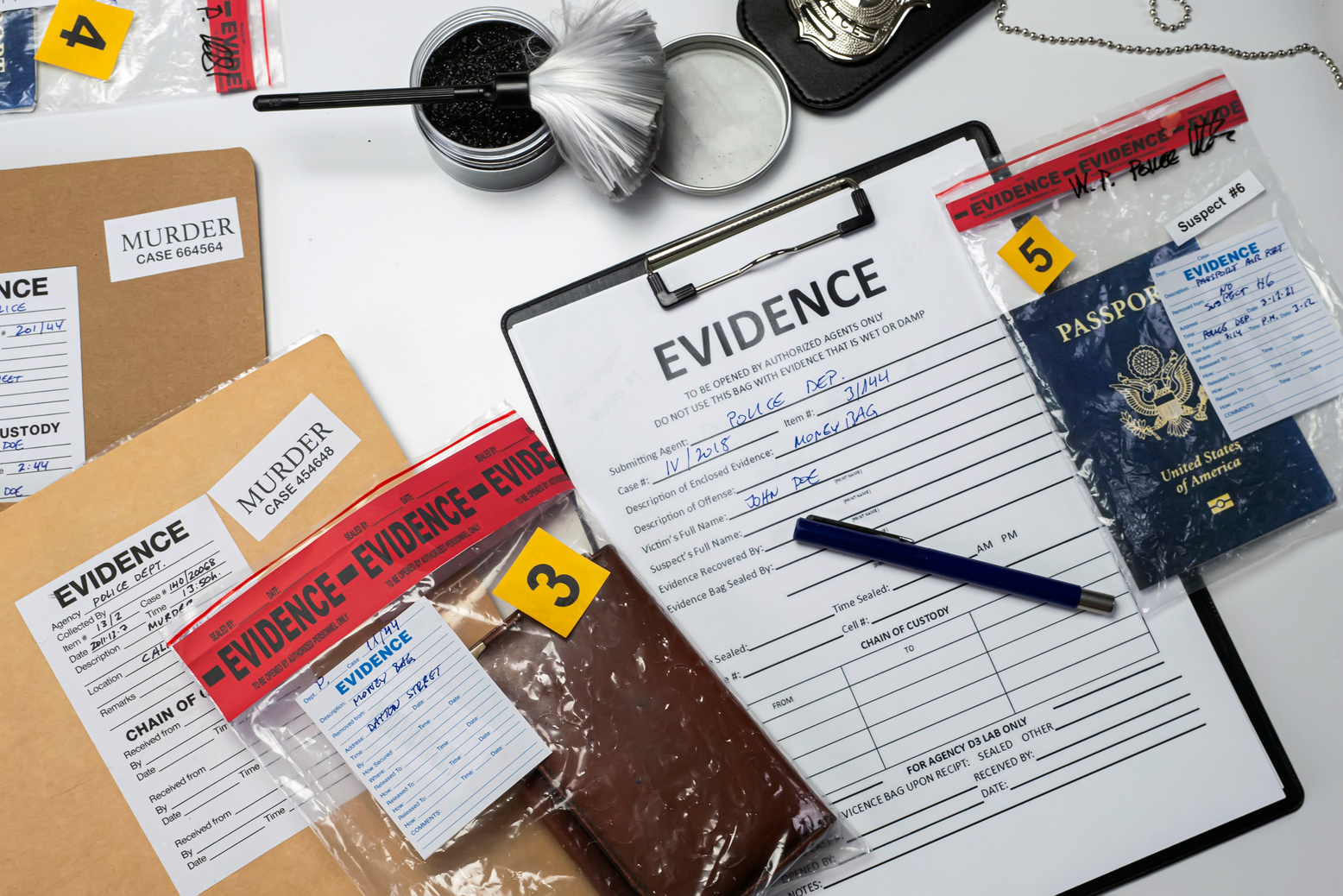 Crime Evidence Investigation 